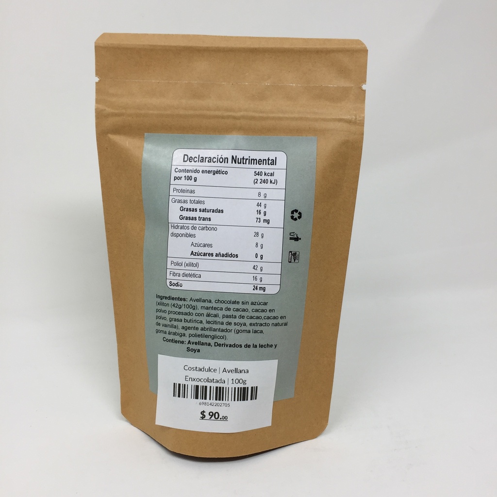 Costadulce | Avellana Enxocolatada | 100g