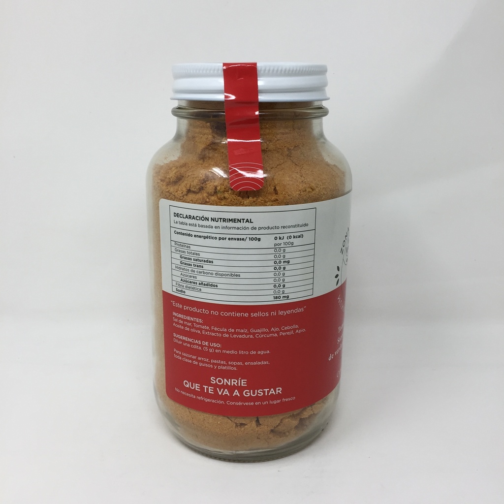 Zona Organikum Consome Jitomate y Guajillo en Frasco 750 g