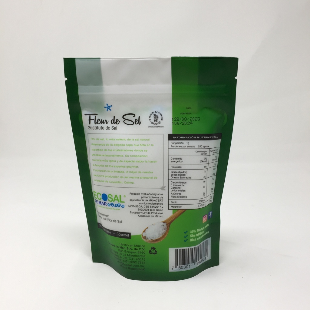 Ecosal | Sal de Mar Flor de Mar | 250 grs