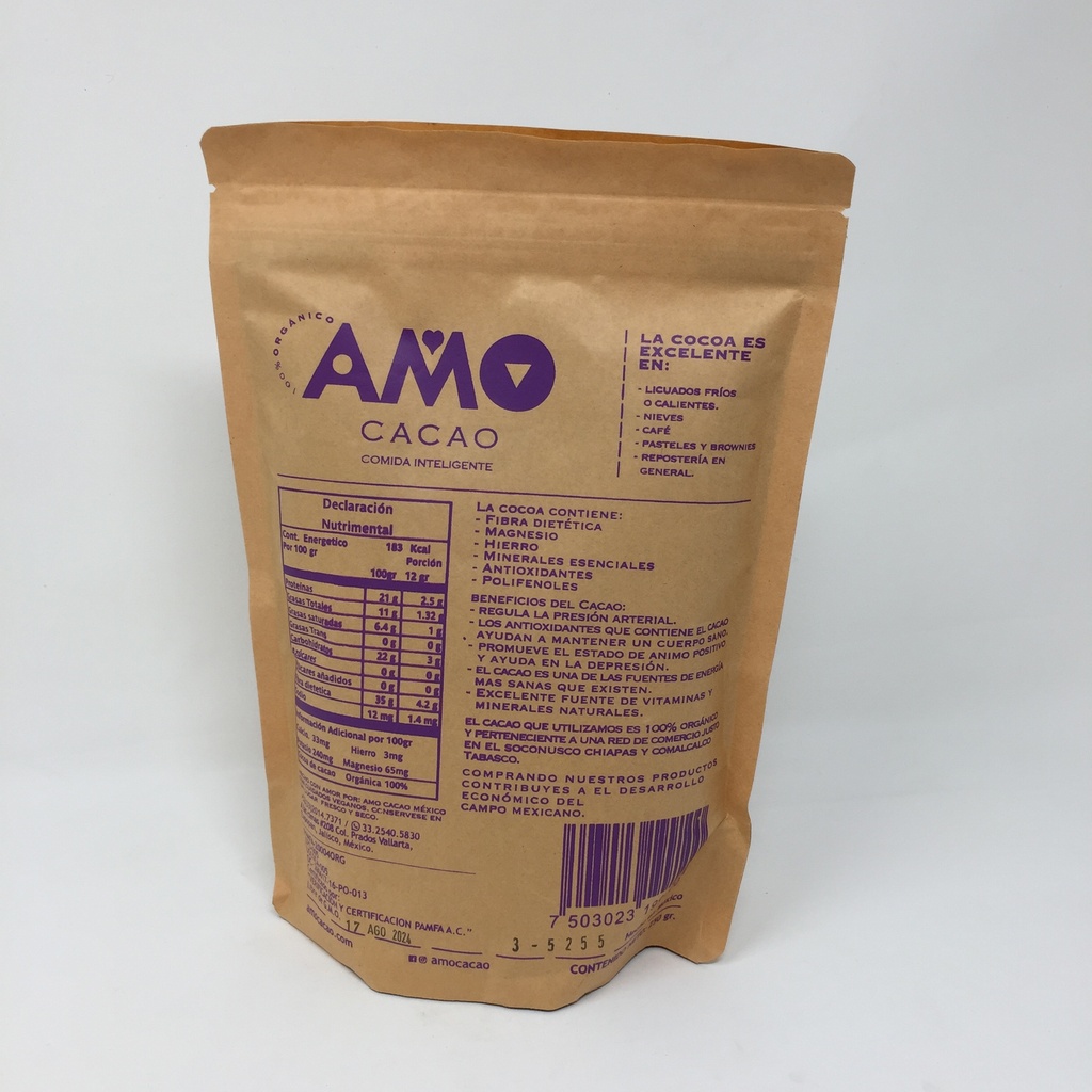 MNMS | Cocoa Natural | 250 grs