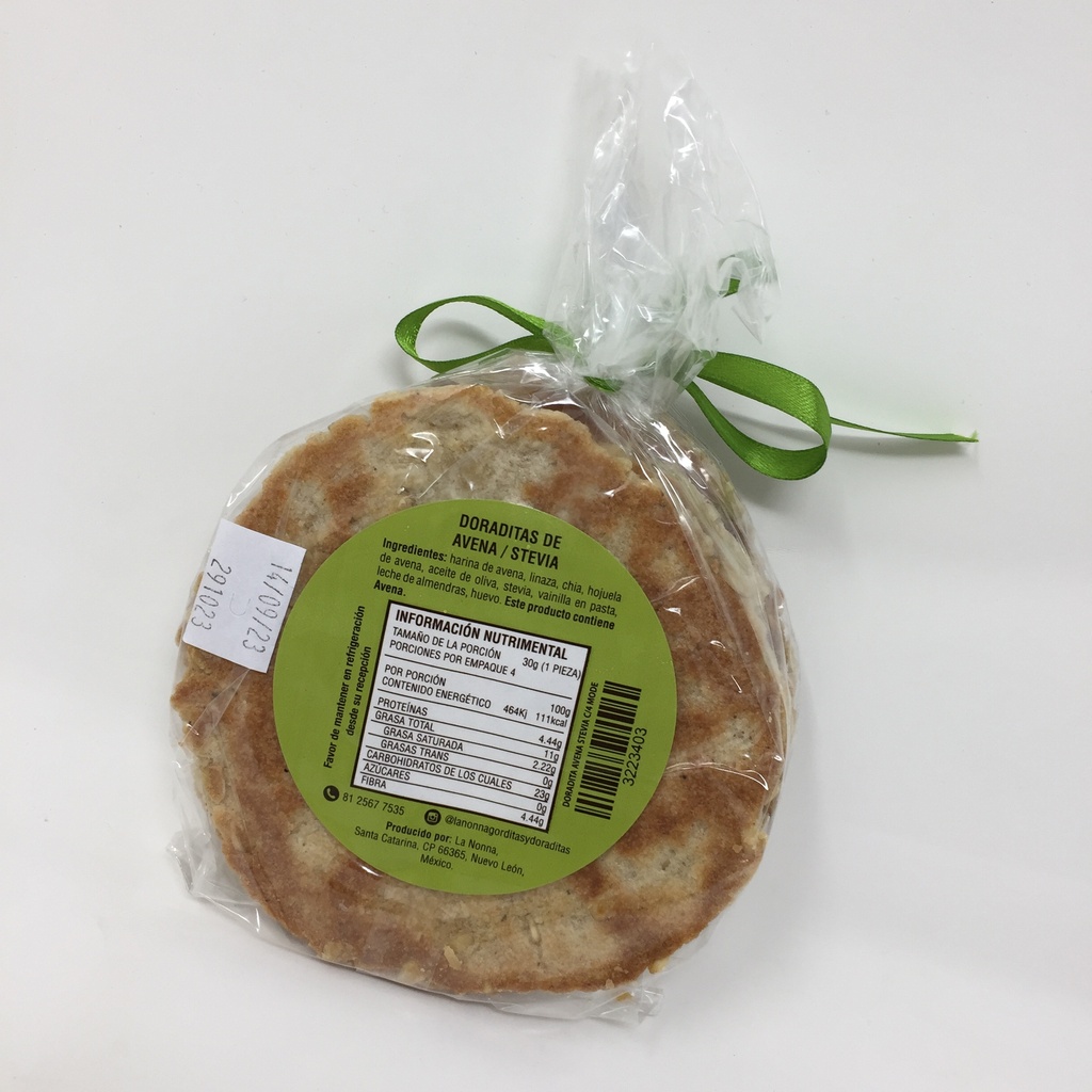 Nonnas | Healthy Choice | Doraditas Avena|130 grs