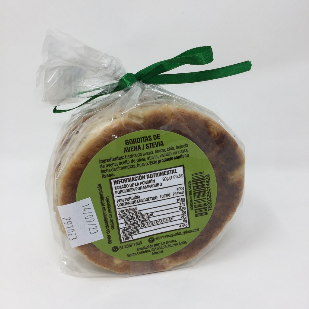 Nonnas |Healthy Choice|Gorditas Avena|270 grs