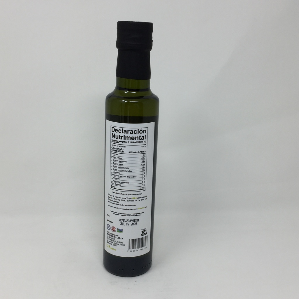 MNMS | Aceite de Aguacate Extra Virgen | 260 ml