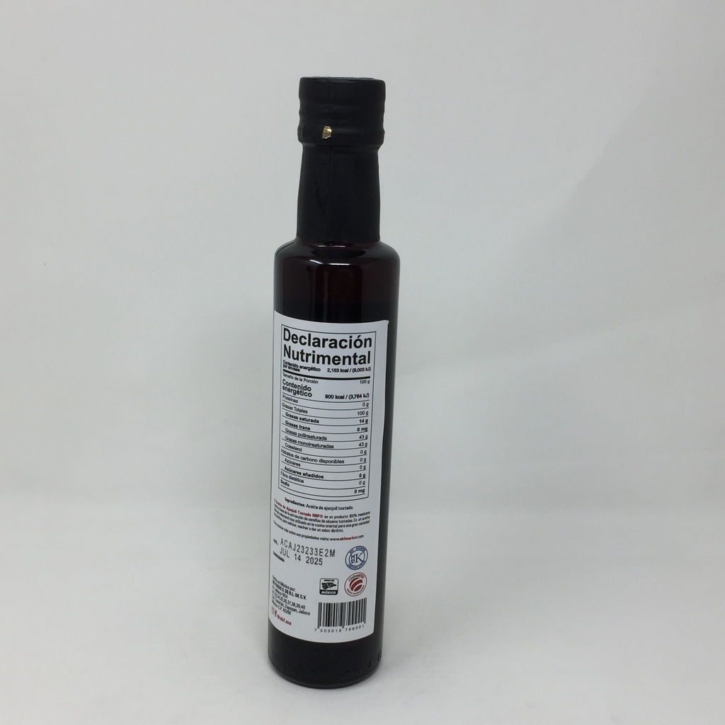 MNMS | Aceite de Ajonjoli Tostado | 260 ml
