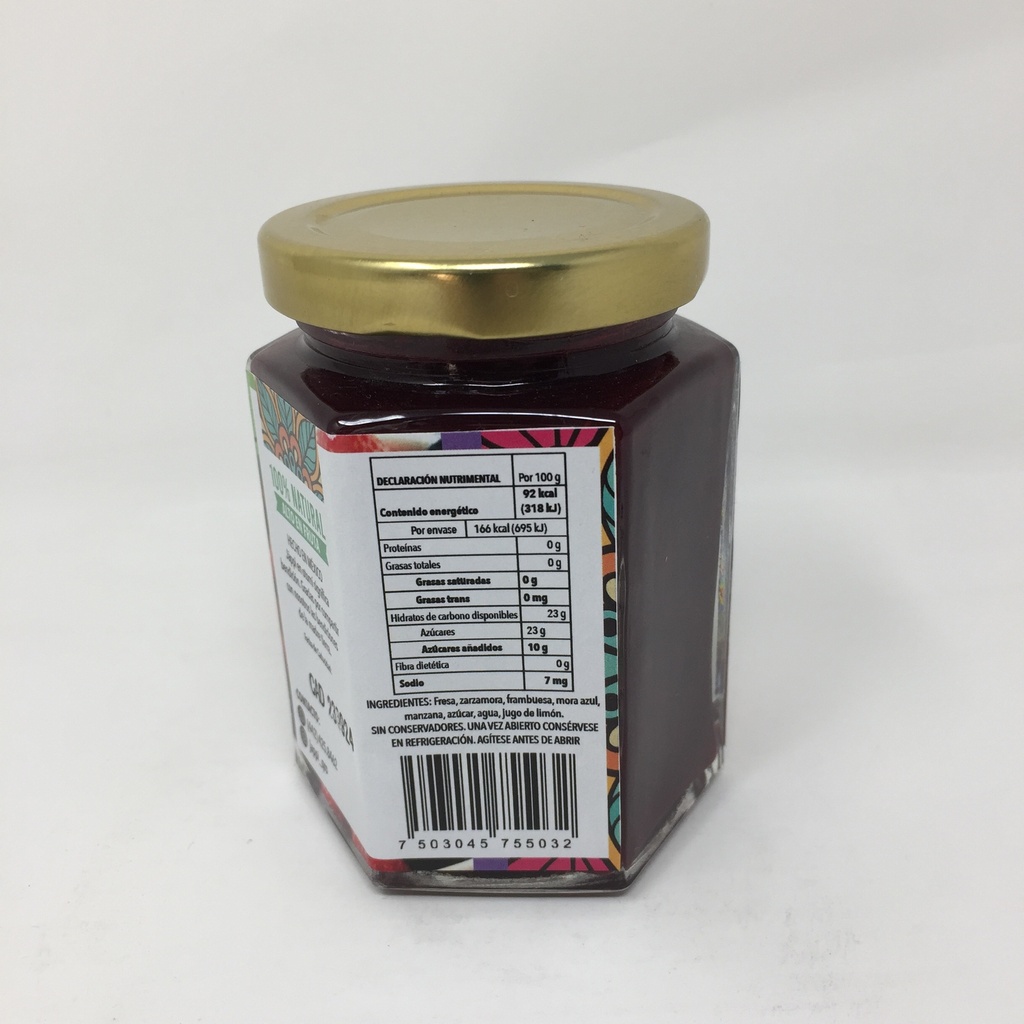 Jappi | Mermelada de Frutos Rojos Cero | 180g
