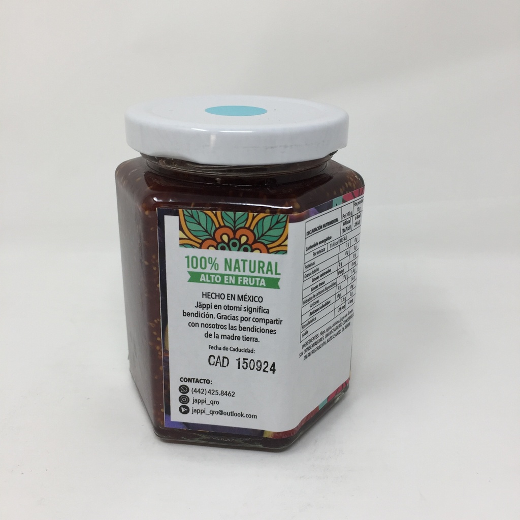 Jappi | Mermelada de Higo sin Azucar | 290 g