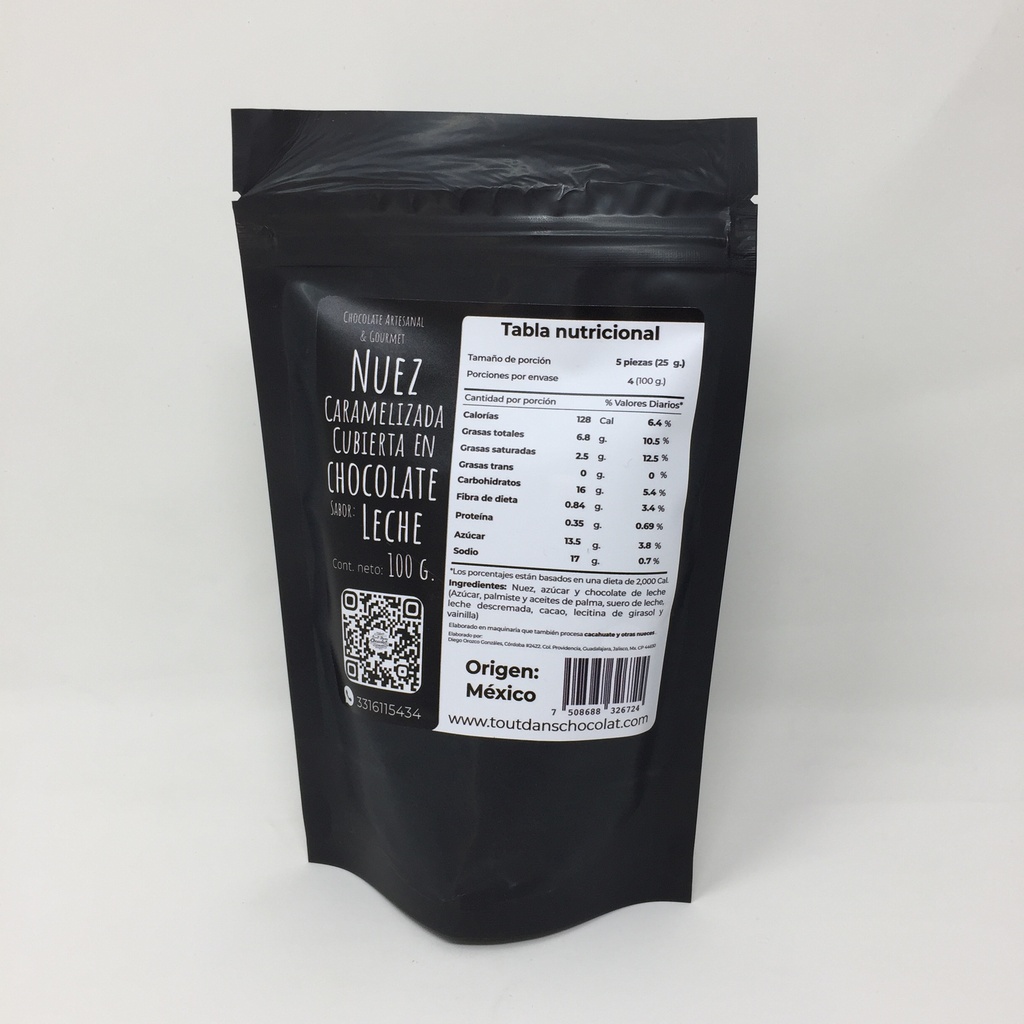 Tout Dans | Chocolate con Leche | 100 g