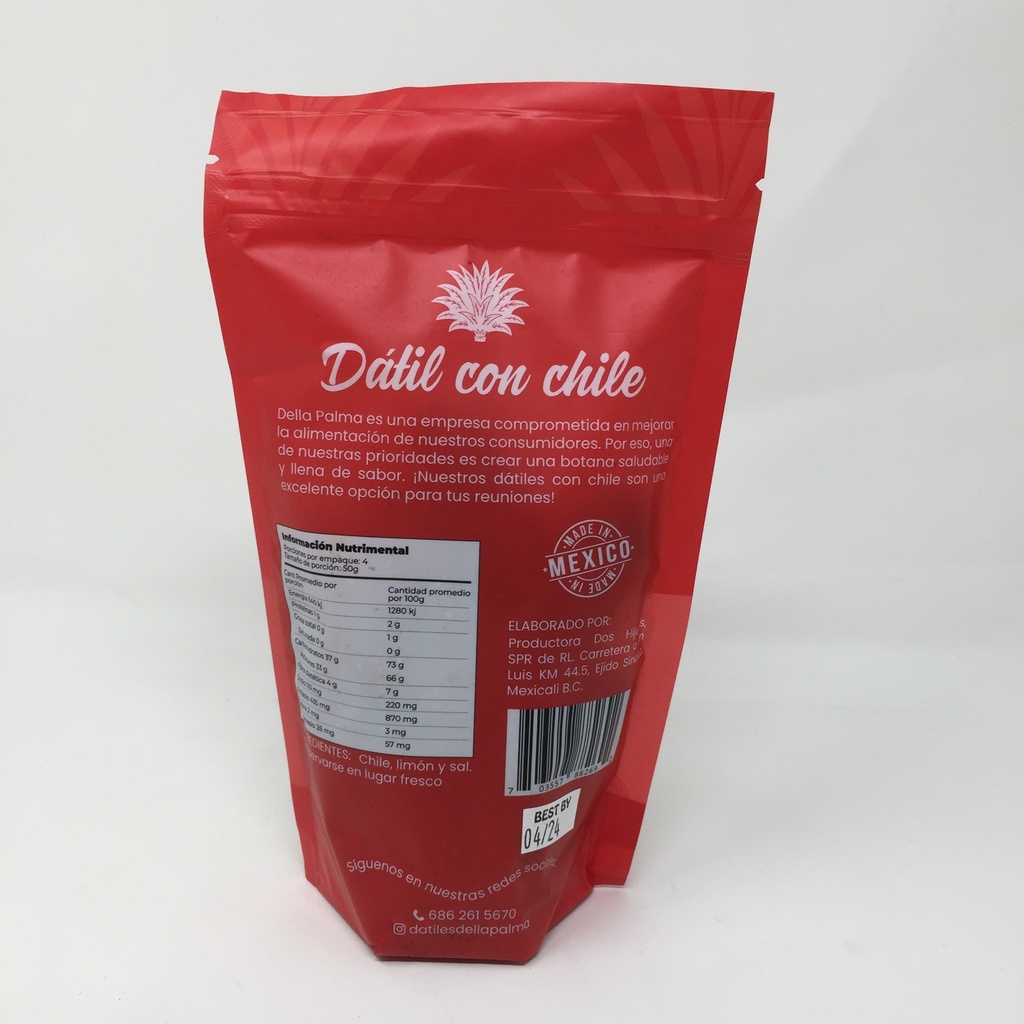 Della Palma | Datil con Chile | 200 grs