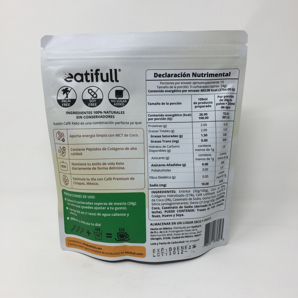 Haz Keto | Cafe Keto Latte | 240g