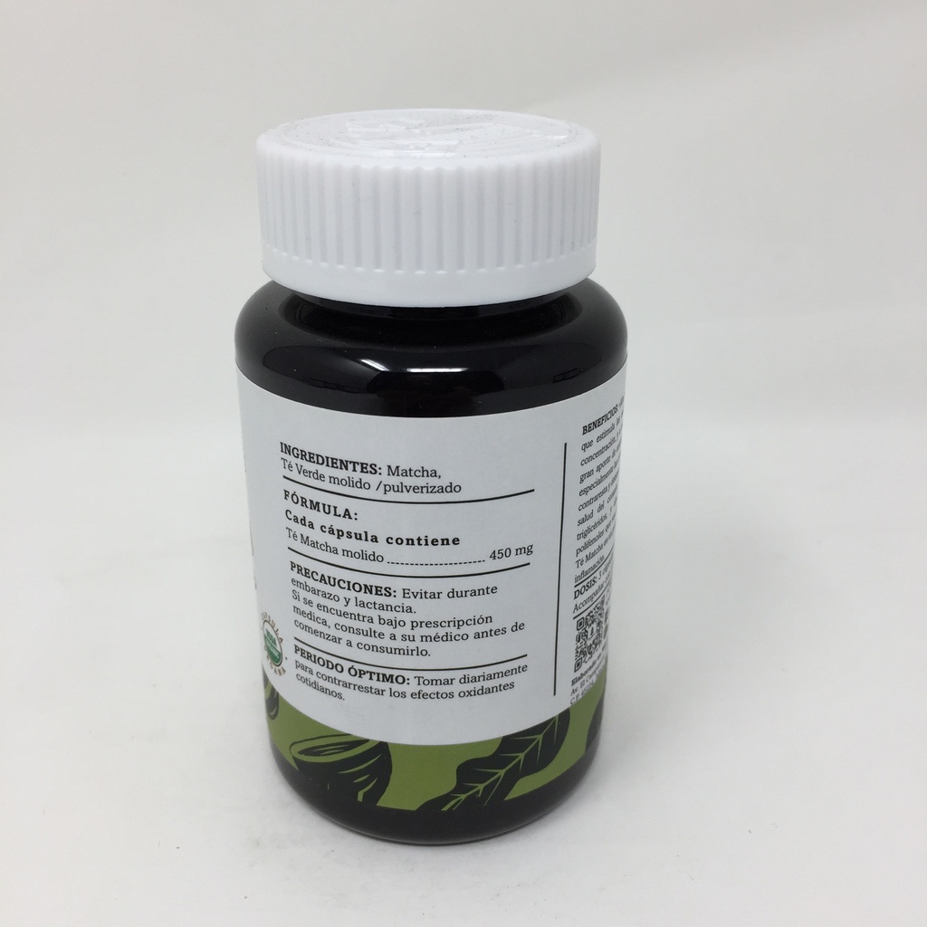 Danatura | Capsulas Veganas de Matcha | 60 capsulas