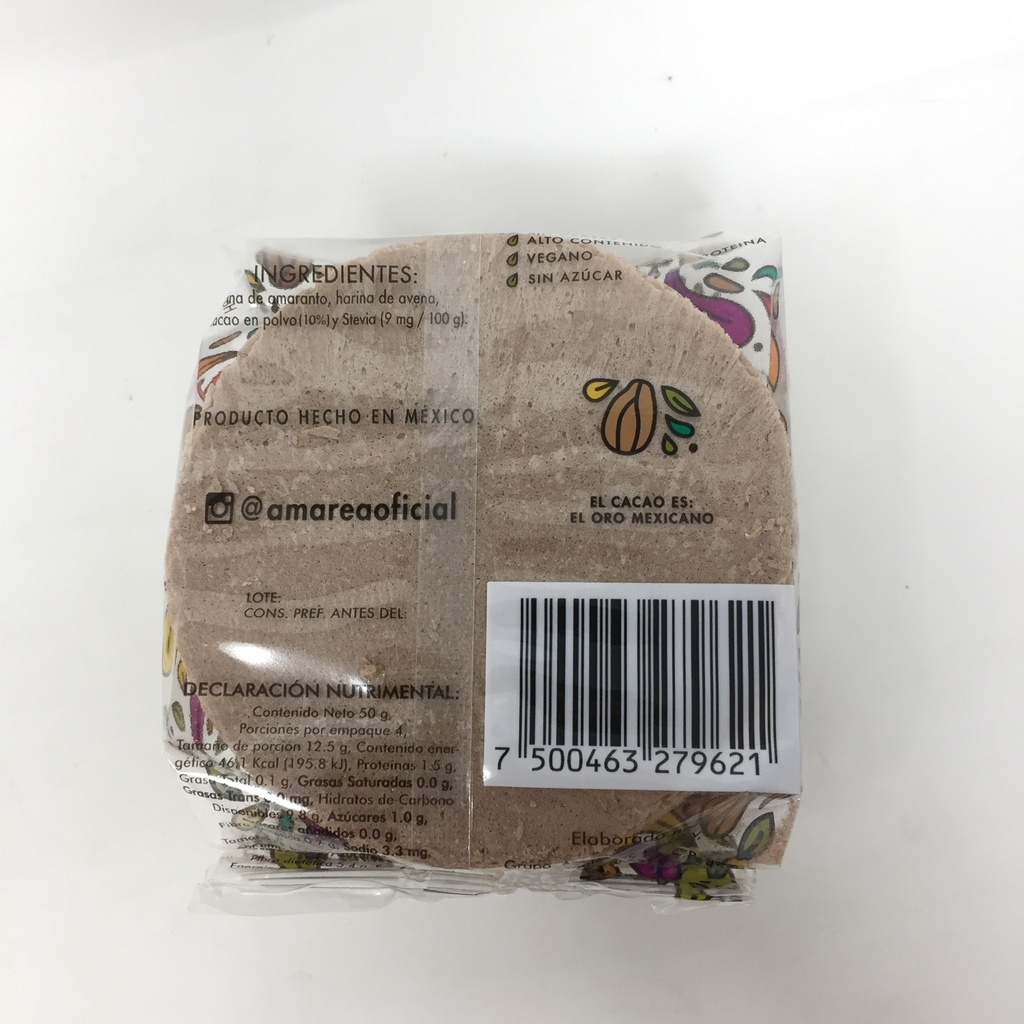Amarea | Oblea de Cacao