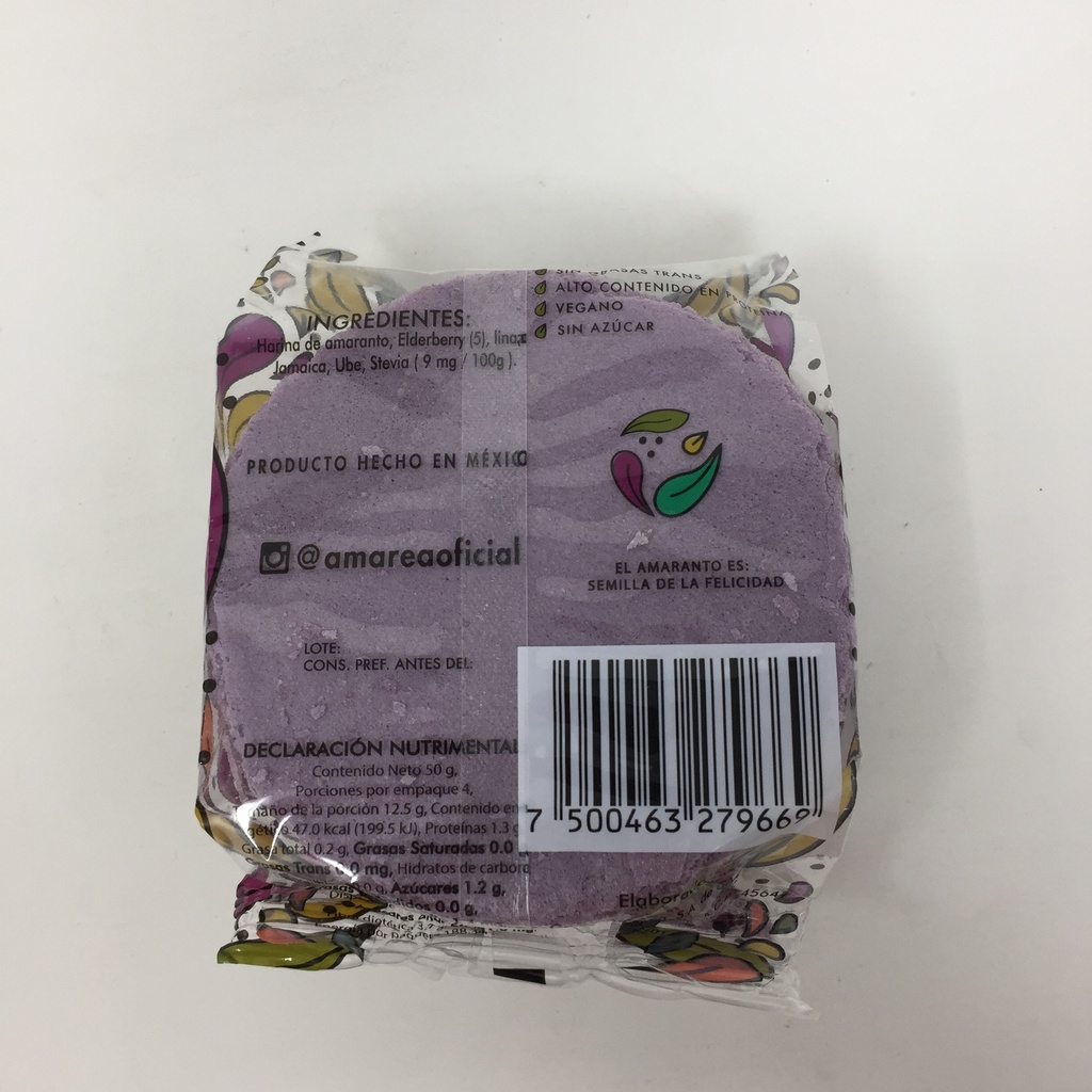 Amarea | Oblea de Elderberry
