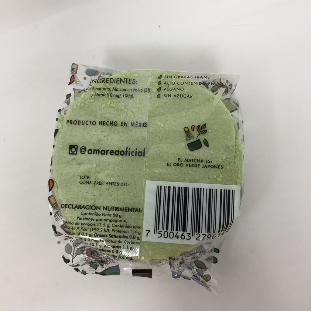 Amarea | Oblea de Matcha