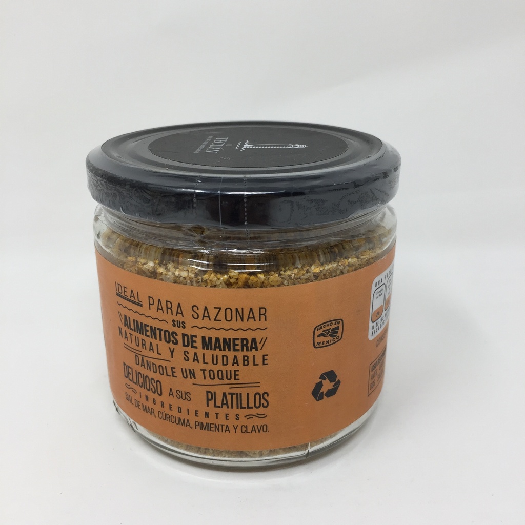 El Tecuan | Sal de Mar con Curcuma | 300 g