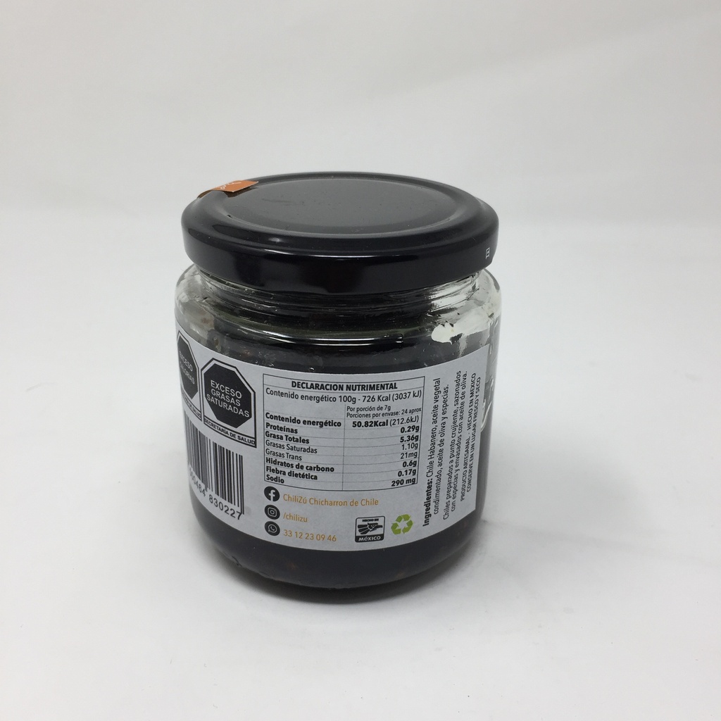 Chilizu | Chicharron Habanero | 170 grs