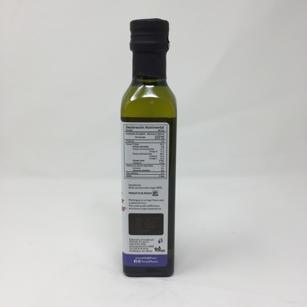 Ines | Aceite de Linaza Extra virgen | 250 ml