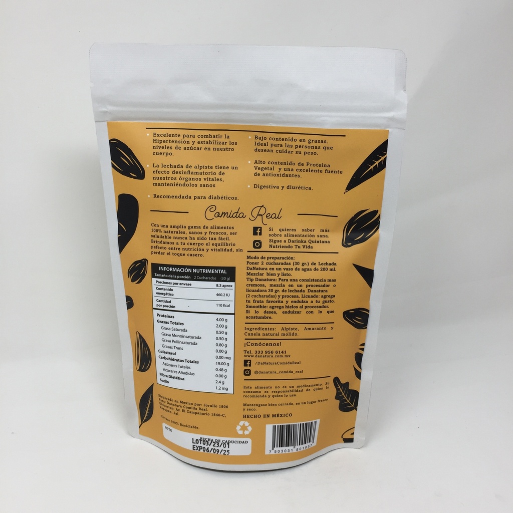 Danatura | Alpiste y Amaranto | 250 grs