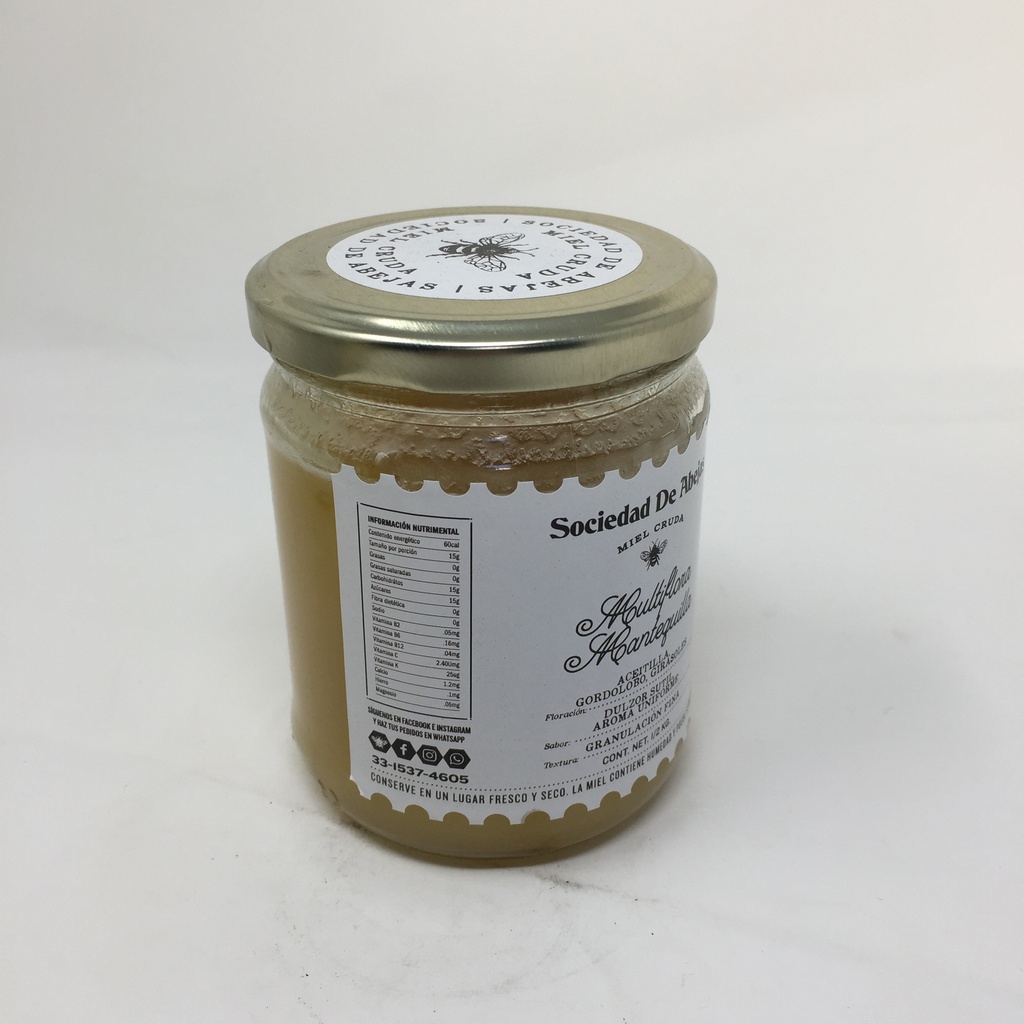 MNMS | Miel Multiflora Mantequilla | 500 grs