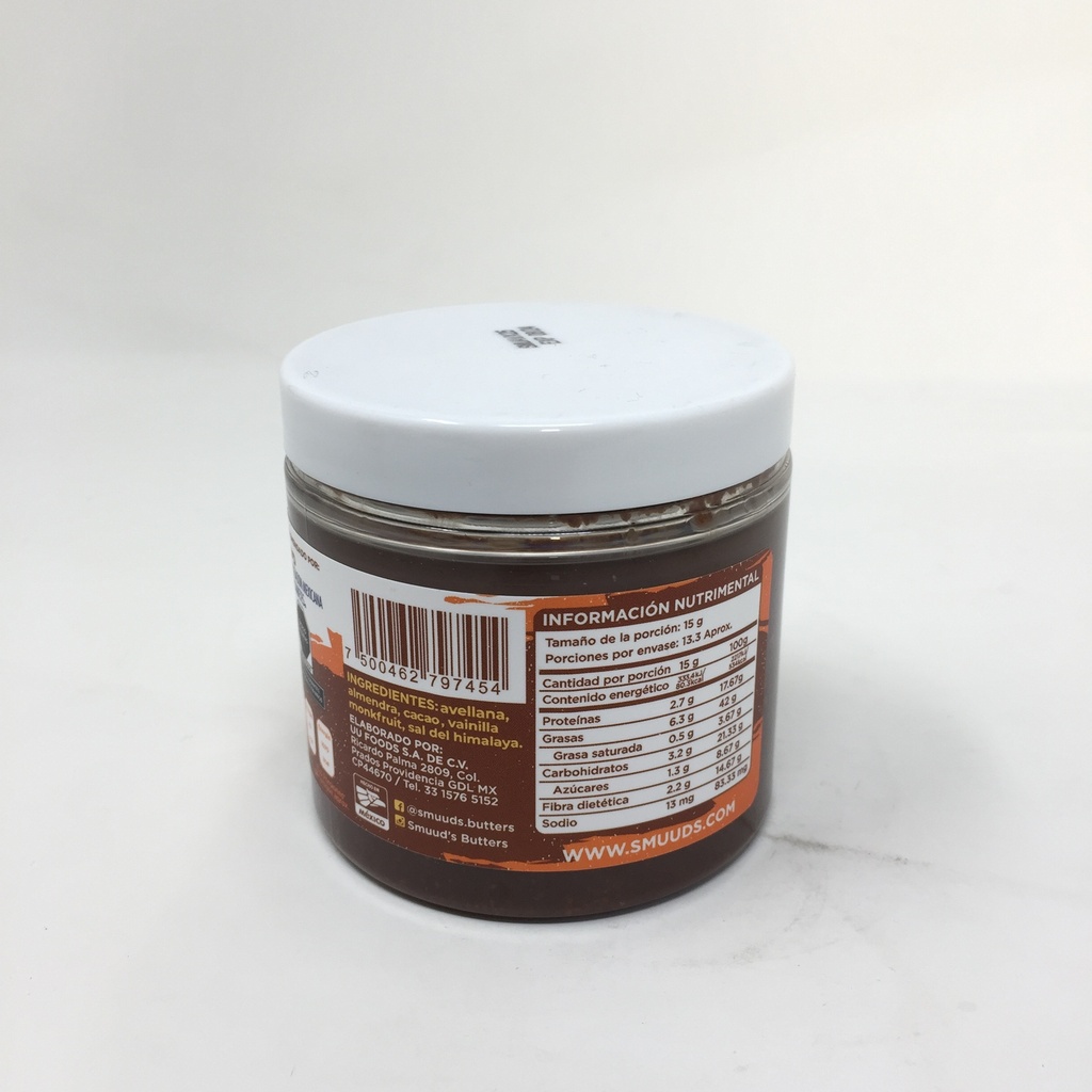 MNMS | Crema de Avellana y Cacao Smuuds | 200 grs