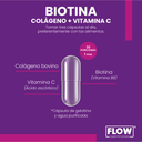 Flow | Biotina Colageno + Vitamina C | 90capsulas