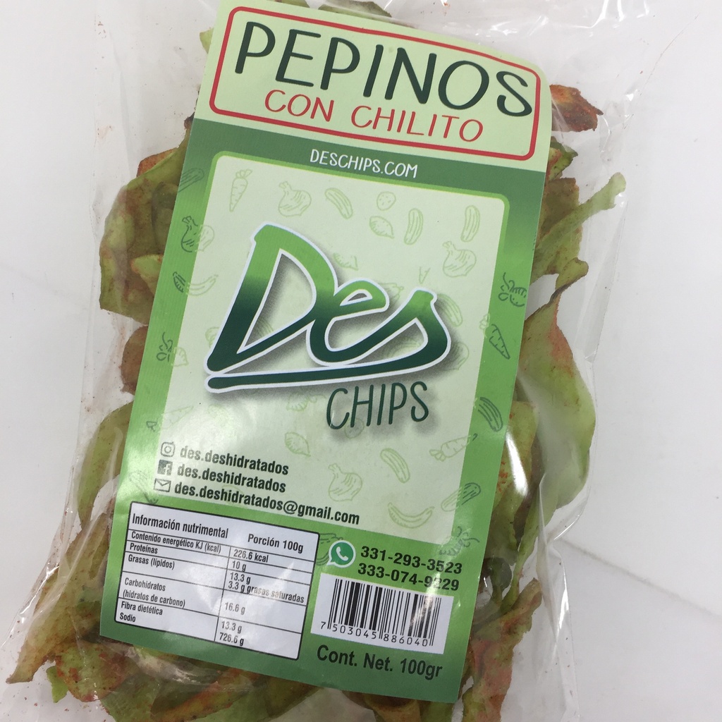 Deschips Pepino con Chilito