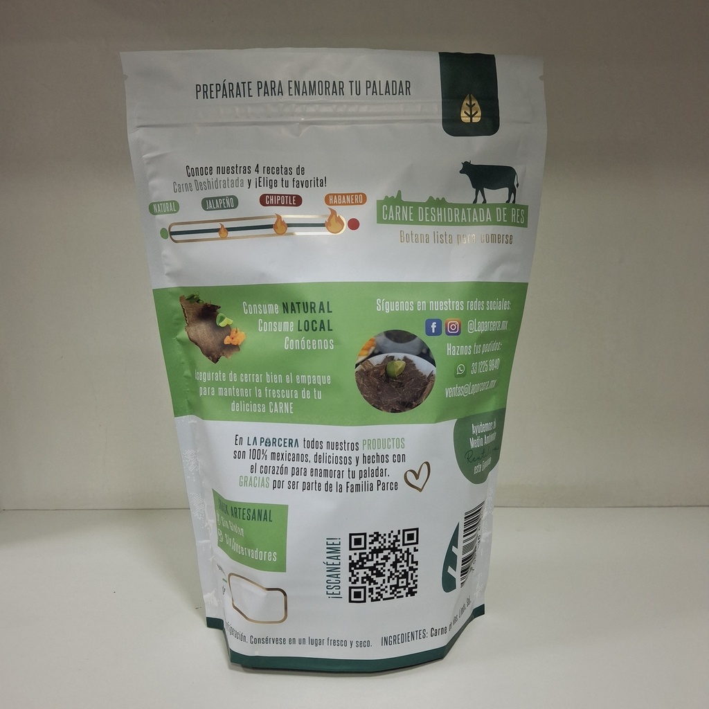 La Parcela | Carne Deshidratada Natural | 300 g