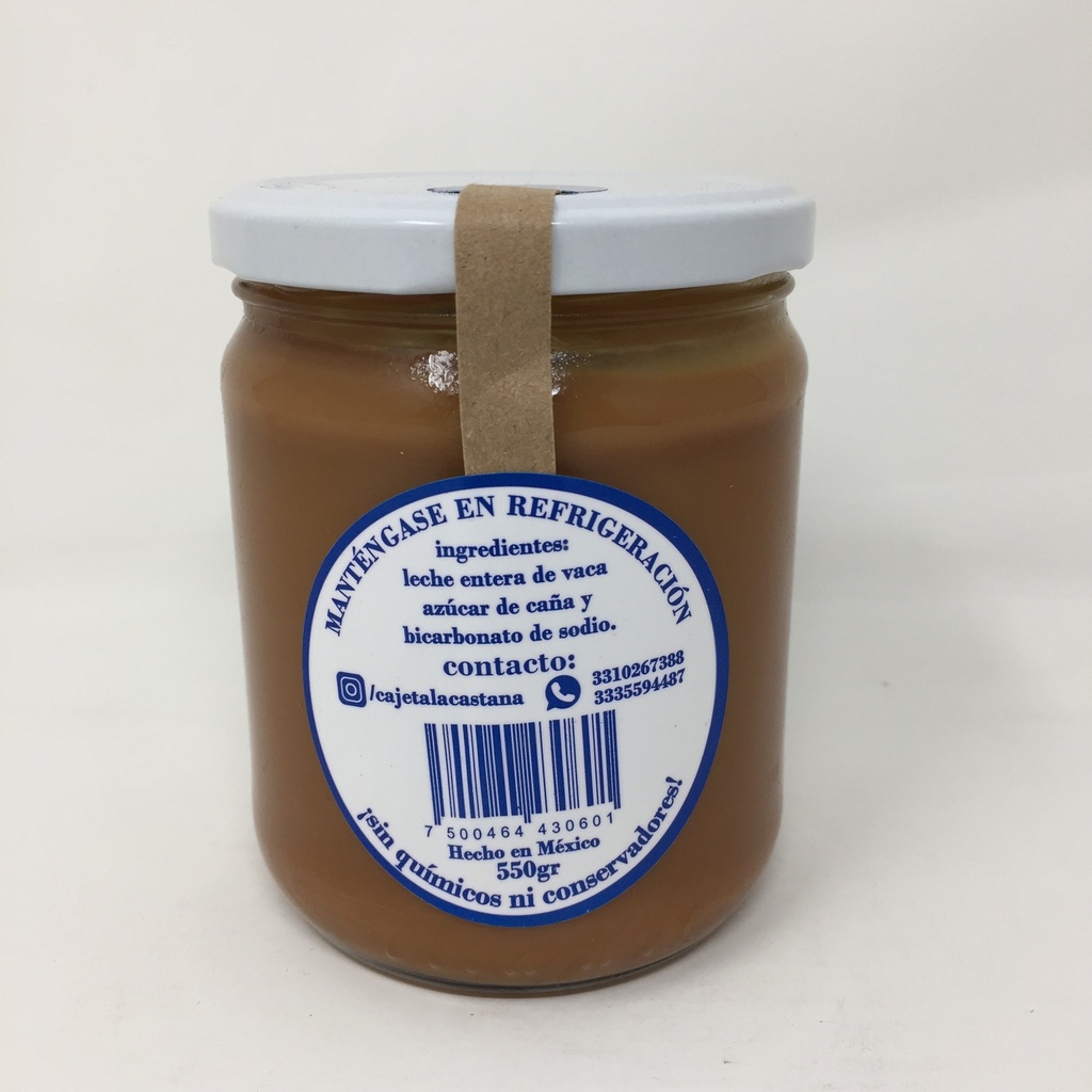 La Castaña | Cajeta Artesanal | 550g