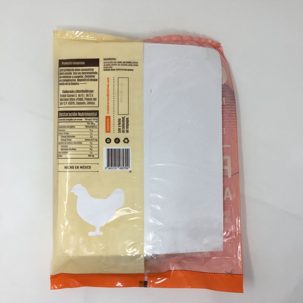 Pacholas Pollo Adobado | 500g