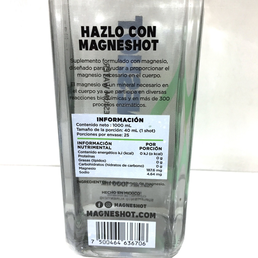 Magneshot | Bebida de Cloruro de Magnesio