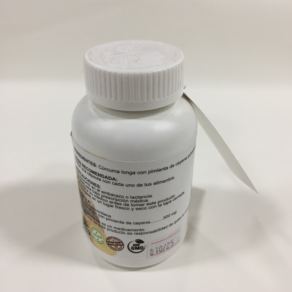 Viridi | Curcuma Longa 100% puro | 60 cápsulas