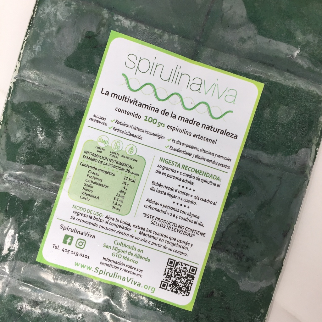 Spirulina en Cartera
