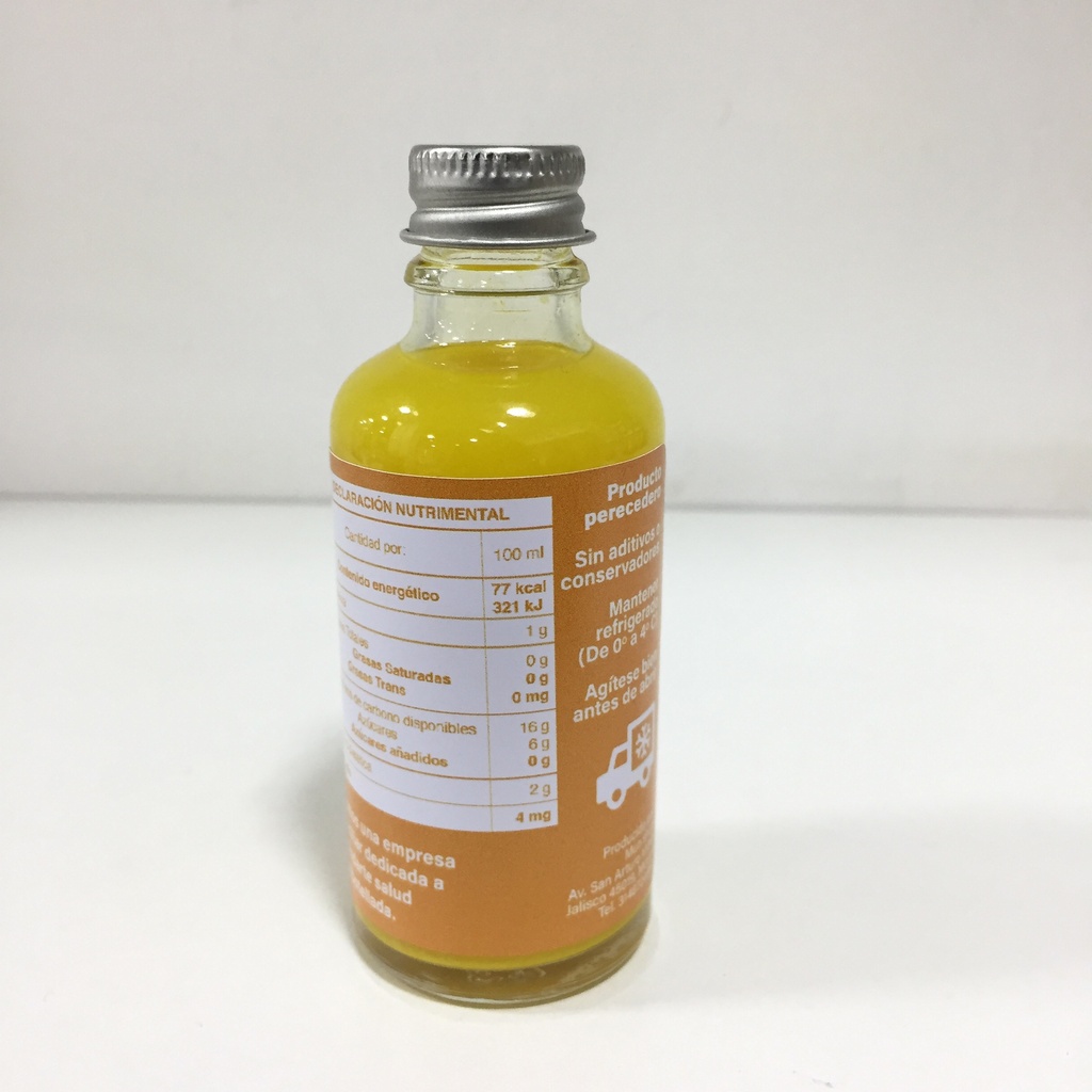 Mun Shot Inmune | Jengibre Naranja, Cúrcuma, Limón Caye