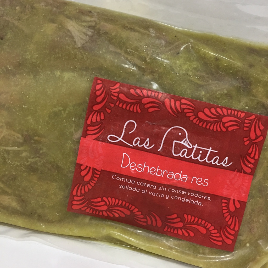 Las Patitas | Deshebrada de Res | 500g