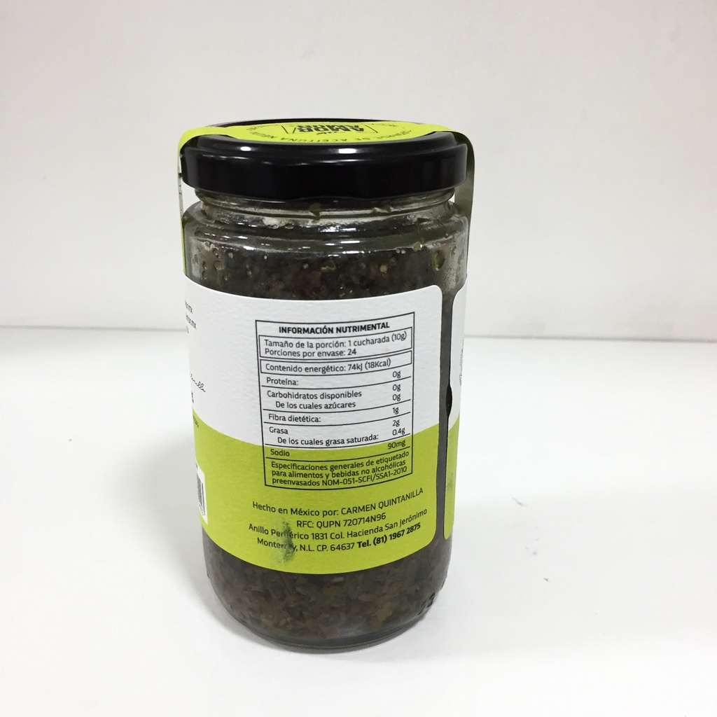 Amor / Amor | Tapenade de Aceituna Negra | 240g