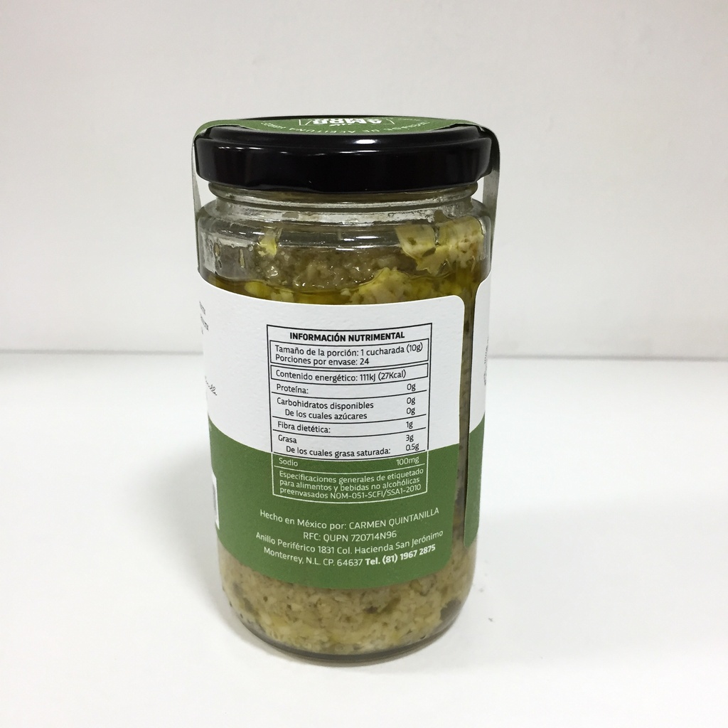 Amor / Amor | Tapenade de Aceituna Verde | 240g
