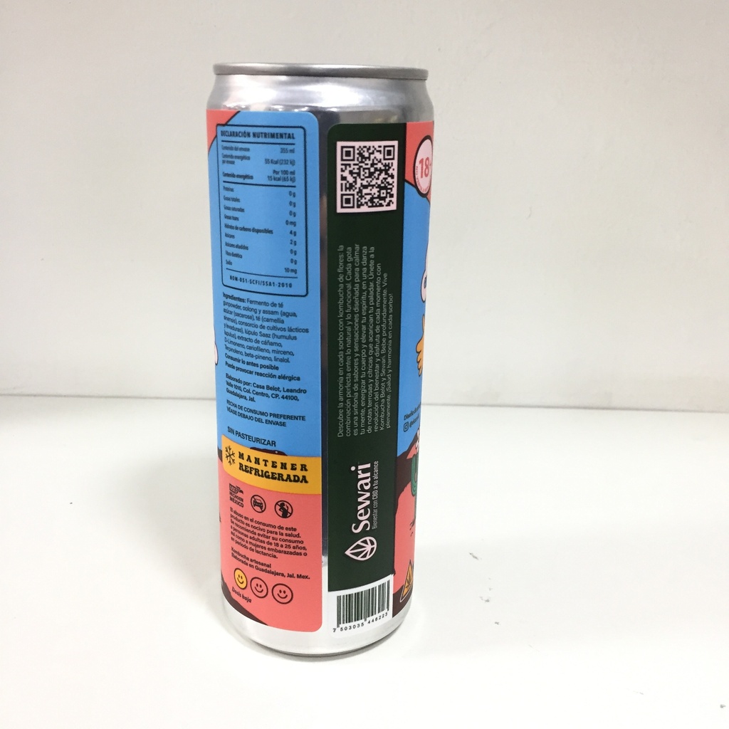 Arte Sano | Belot Kombucha de Flores | 355ml