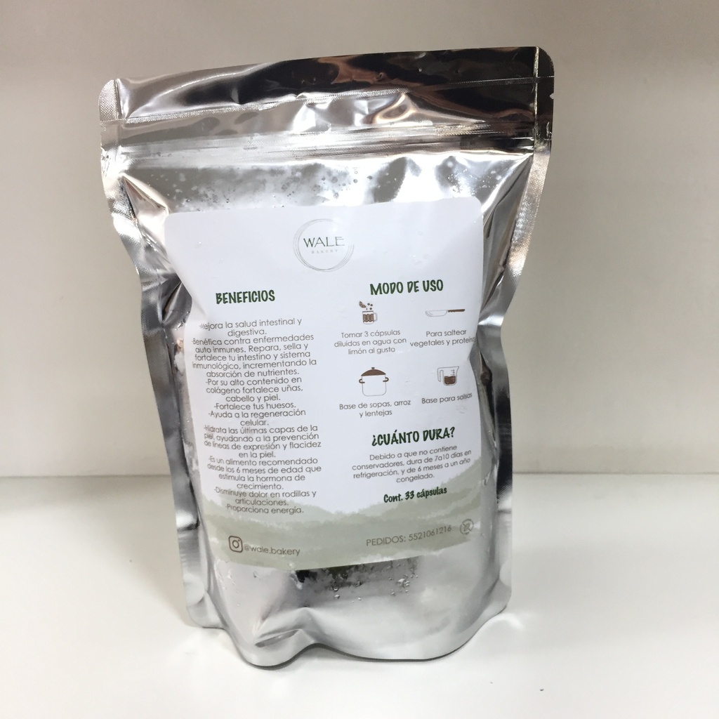 Wale | Capsulas de Caldo de Hueso Mixto | 33pz