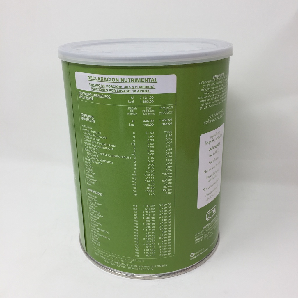 Habits | Probiotico Matcha Vainilla| 488 g