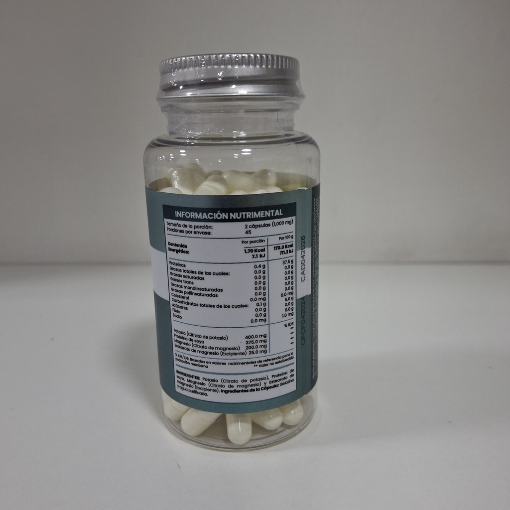 Flow | Citrato de Potasio | 90 Capsulas
