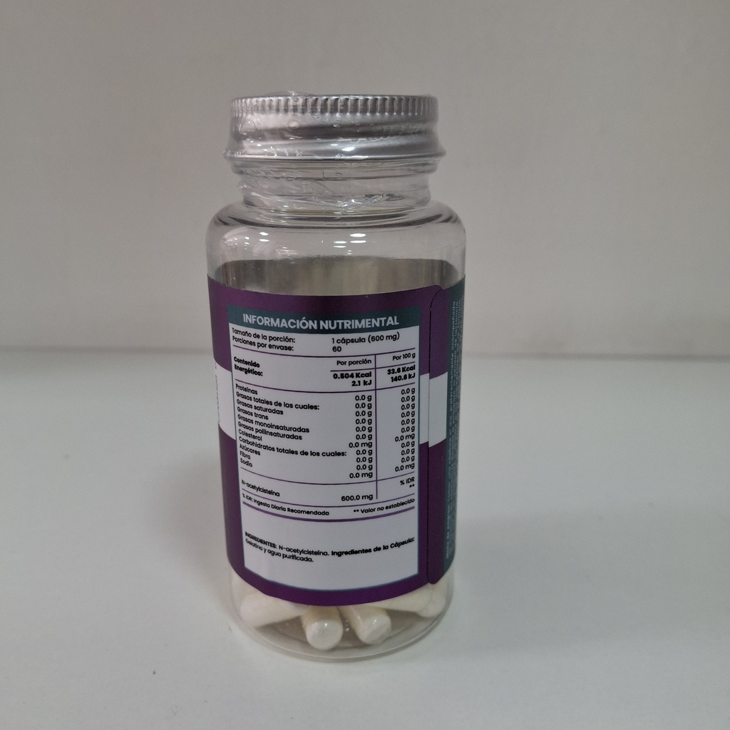Flow | Nac Acetylcisteina | 60 Capsulas