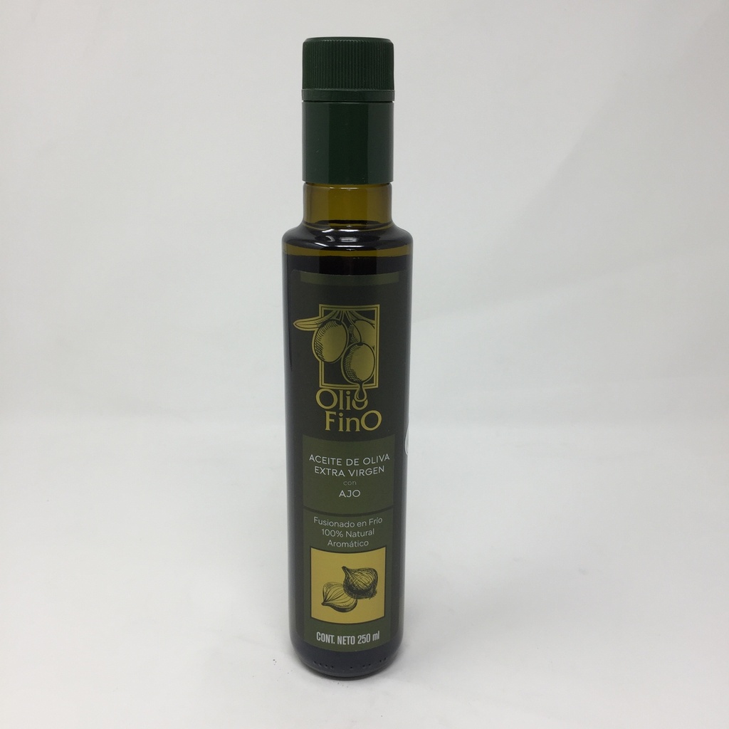 Aceite de Oliva con Ajo | Olio Fino 250 ml
