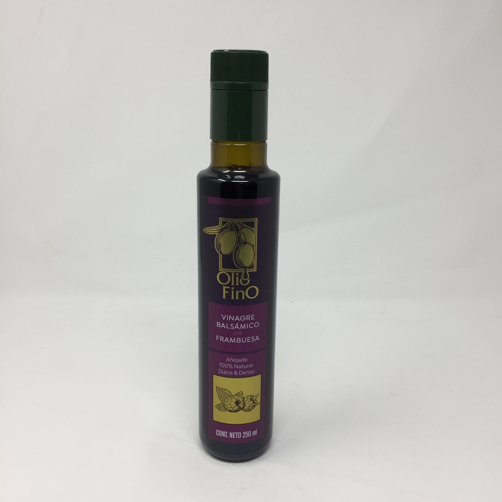 Vinagre Balsamico con Frambuesa | Olio Fino 250 ml