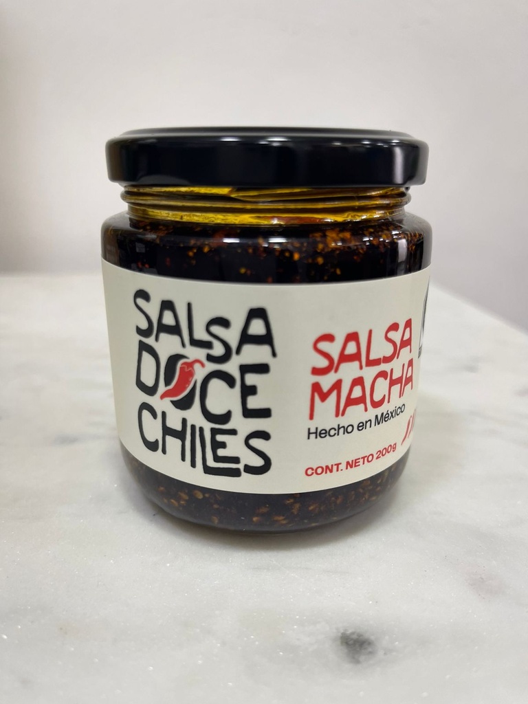 Salsa Macha 12 Chiles | MNMS 200 grs