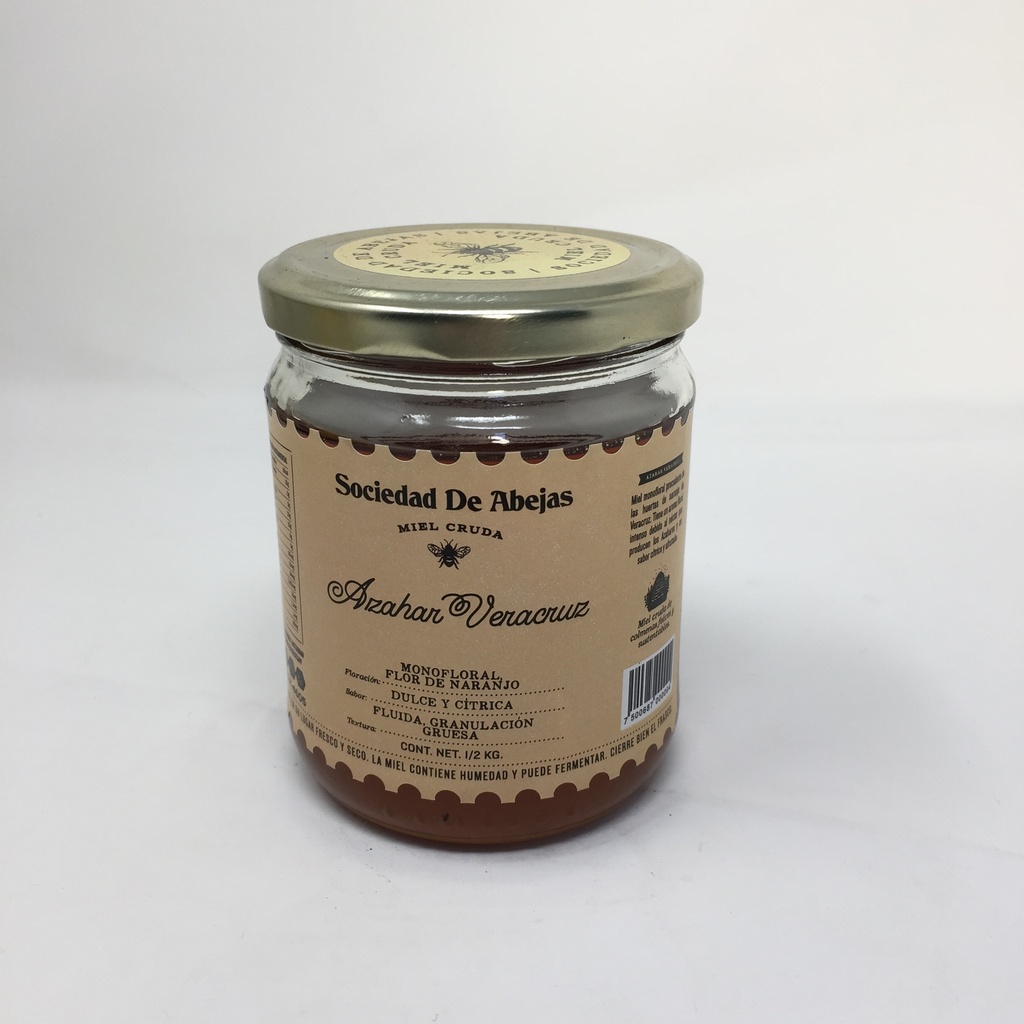 Miel Azahar Veracruz | Sociedad de Abejas By MNMS 500 grs
