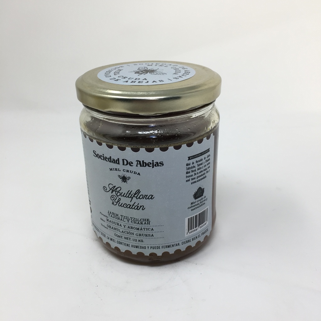 Miel Multiflora Yucatan | Sociedad de Abejas By MNMS 500 grs