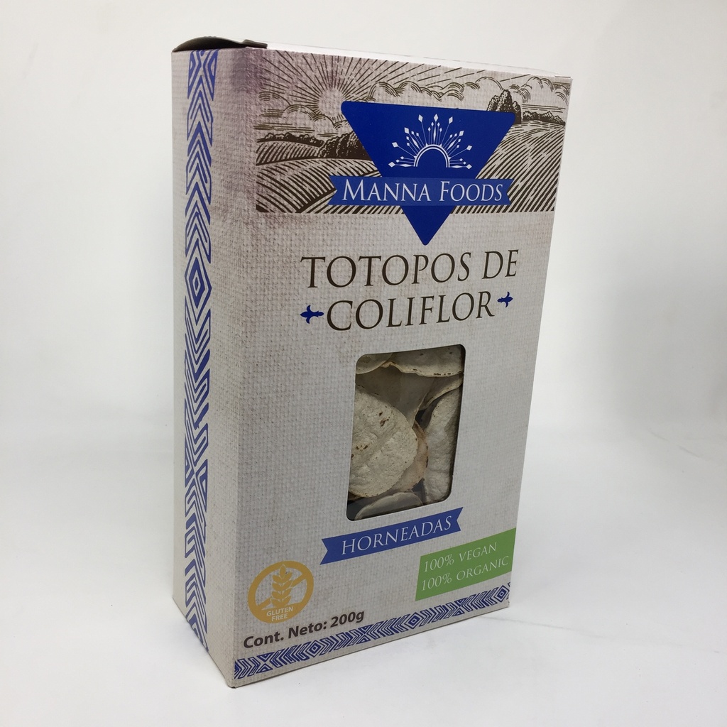 Totopos de Coliflor | MNMS 200 grs