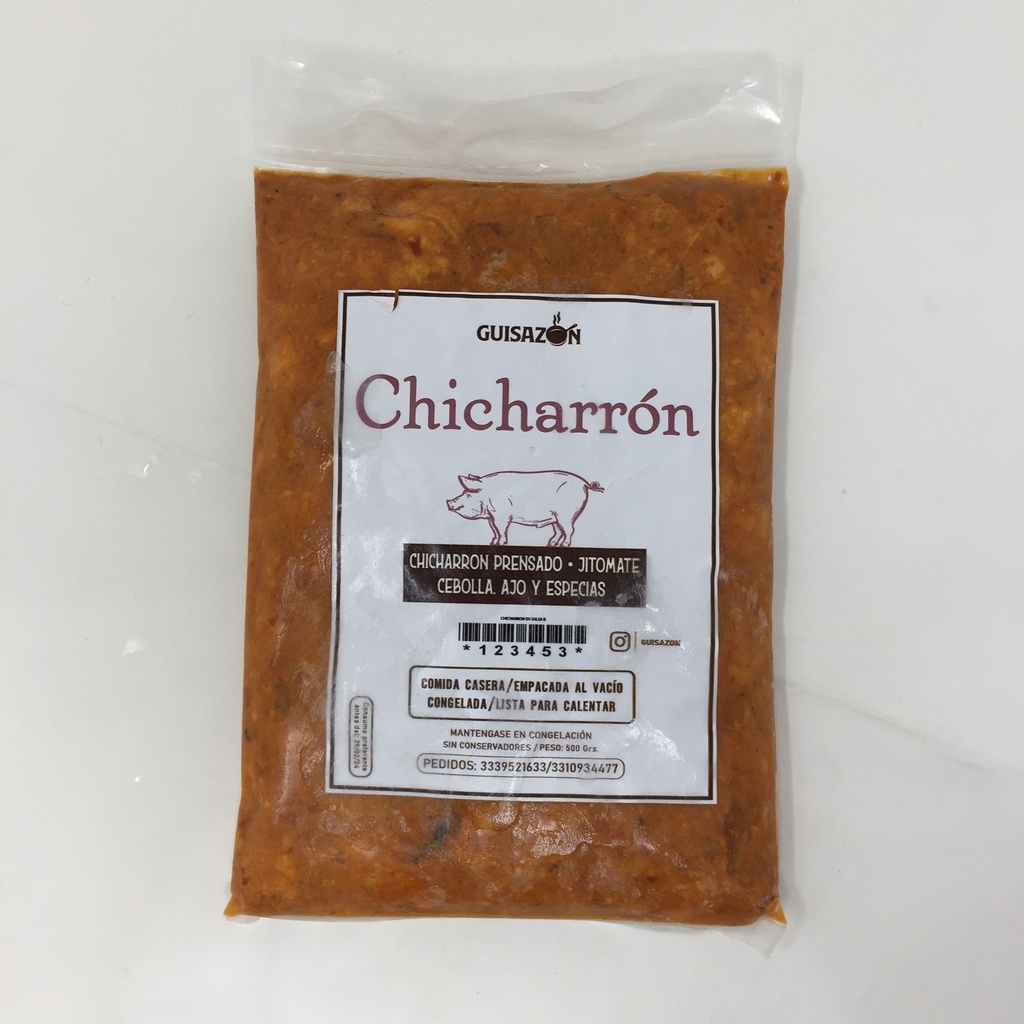 Chicharron en Salsa Roja | Guisazon 500 grs