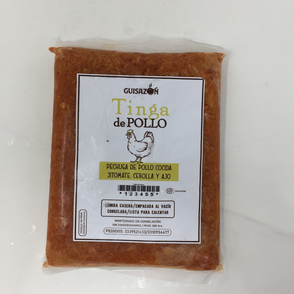 Tinga De Pollo | Guisazon 500 grs