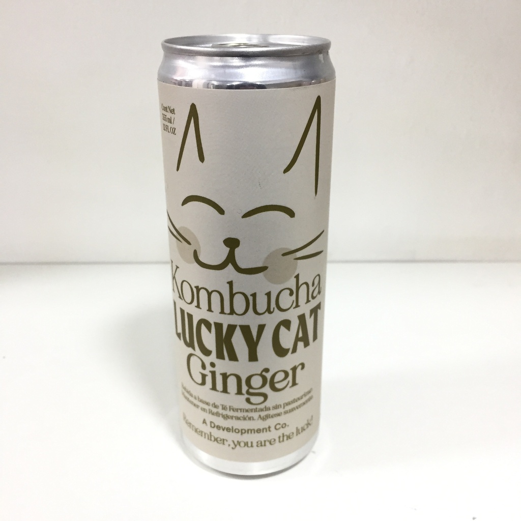 Ginger Jengibre | Kombucha Lucky Cat 355 ml