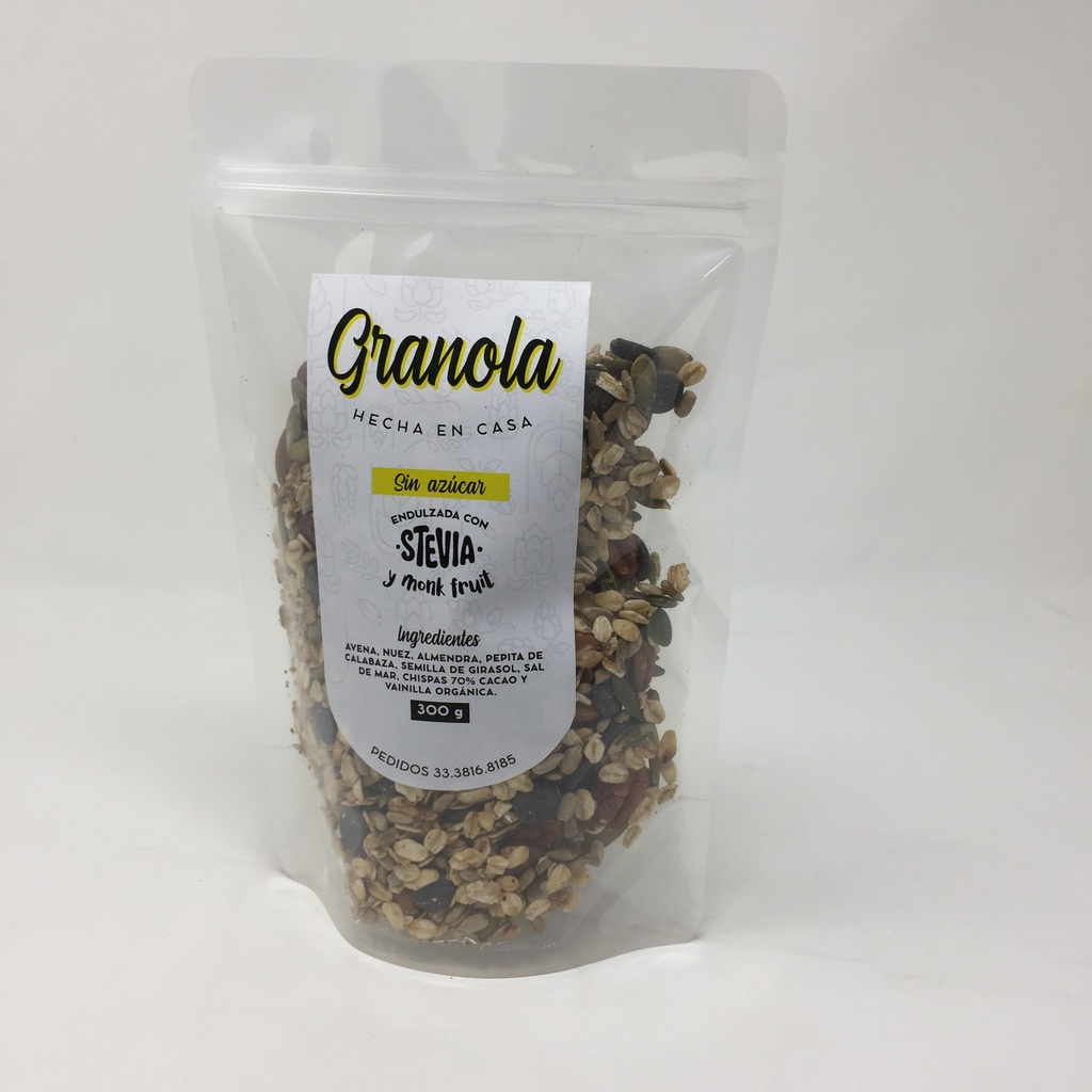 Granola Hecha en Casa | Sin Azucar con Stevia | 300 grs